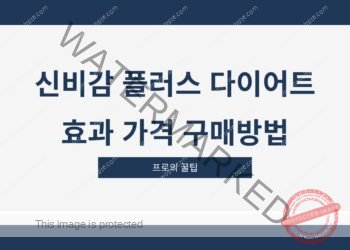 신비감 플러스 다이어트 효과 가격 구매방법